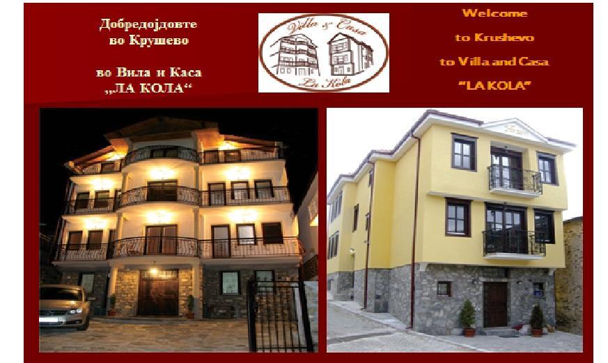 Villa La Kola Kruševo Eksteriør billede